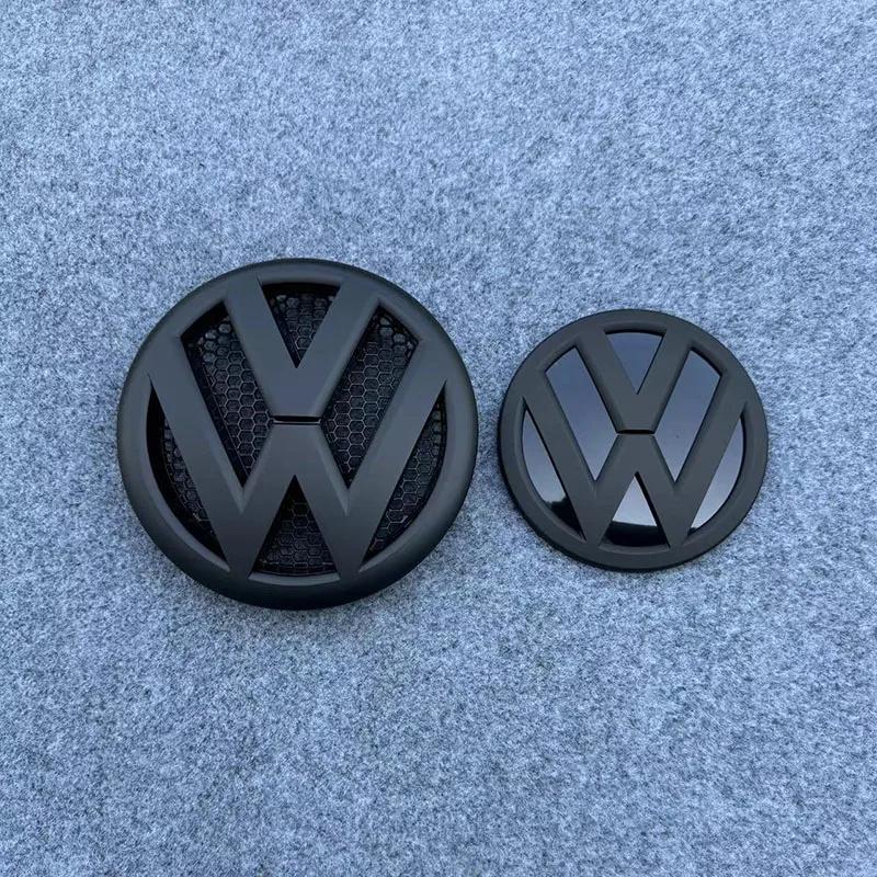 CJOZW1 2026 Hot Emblems For VW Volkswagen Jetta MK5 Golf 165mm 130mm Replace Car Front Rear Badge Emblem Grille Trunk Lid Logo For Volk