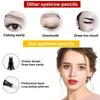 Penna per sopracciglia impermeabile impeccabile, matita per sopracciglia liquida in 5 tonalità, aspetto naturale e duraturo, adatta a tutti i tipi di pelle
