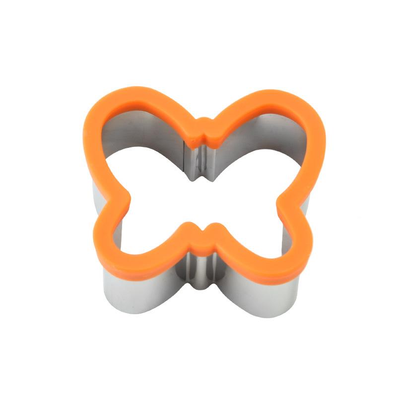 Stainless Steel Sandwich Cutter Reusable Cute Pattern Molds for Bread Cookie Fruit Cutting Home Baking Use