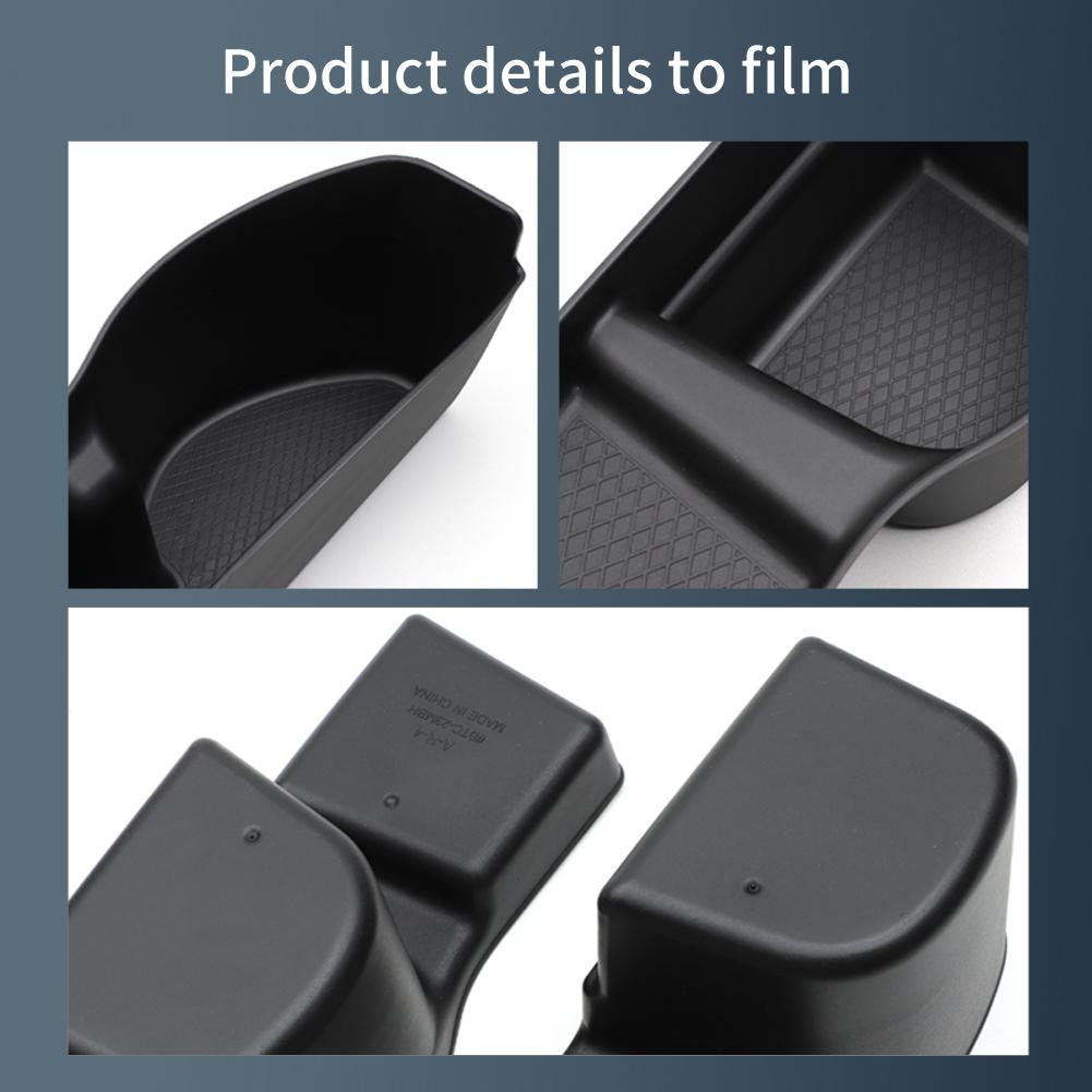 for Honda CR-V CRV 2023 2024 Door Side Storage Box TPE Front Rear Door Handle Organizer Tidying Car Accessories