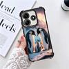 Penguins Love At The North Pole Soft Phone Case For Xiaomi Redmi Note 14 15 Pro Plus 13 12 11S 11T 5G 10 9S 9 Plating Anti-Fall