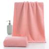 Soft Coral Fleece Face Towel High Absorbent Solid Color Washcloth for Home Bathroom Use