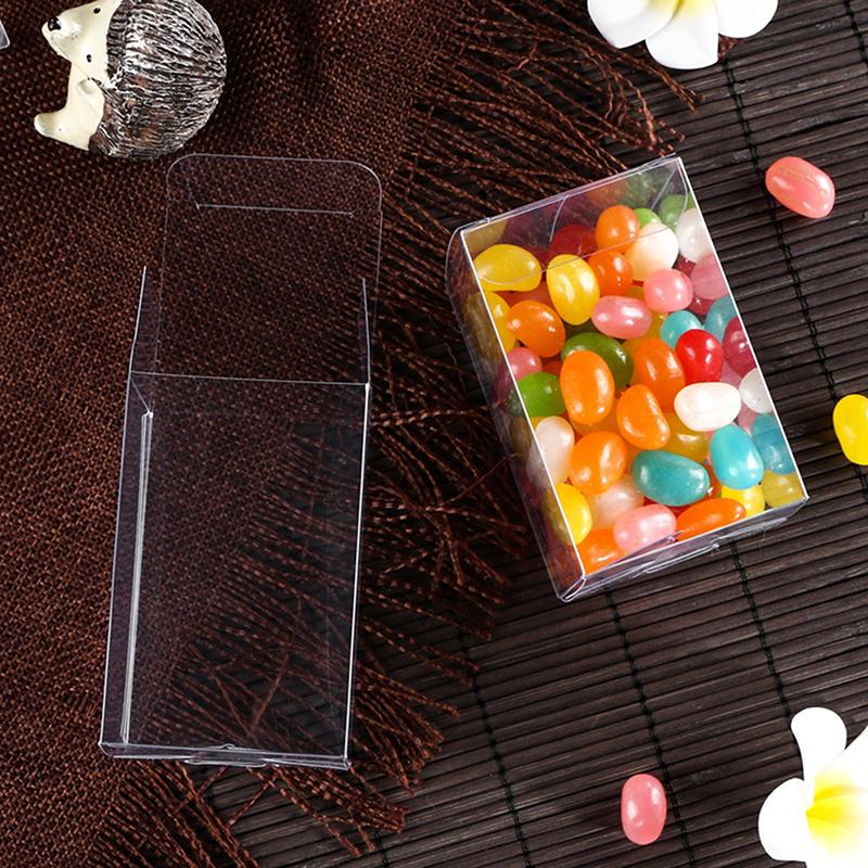 50/100 Stück PVC Vitrine Kunststoffe Kleine Klare Aufbewahrungsbox Für Matchbox Automodell Staubdichter Schutzbehälter Spielzeugzubehör
