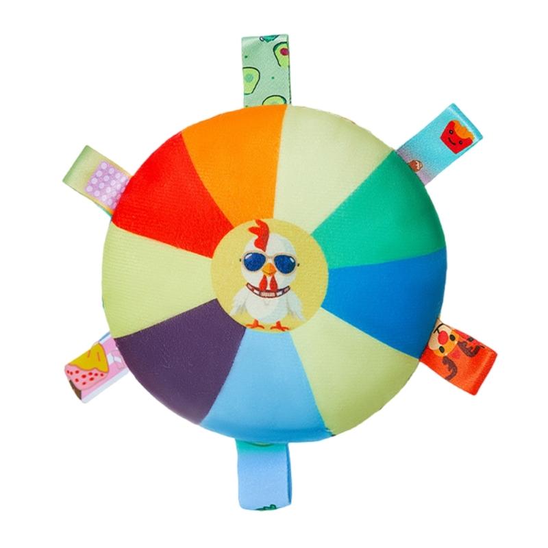 

Soft Plush Dog Flying Saucers With Sound Pet Flying Disc Toy Dog Training Bites Toy for Engaging Playing