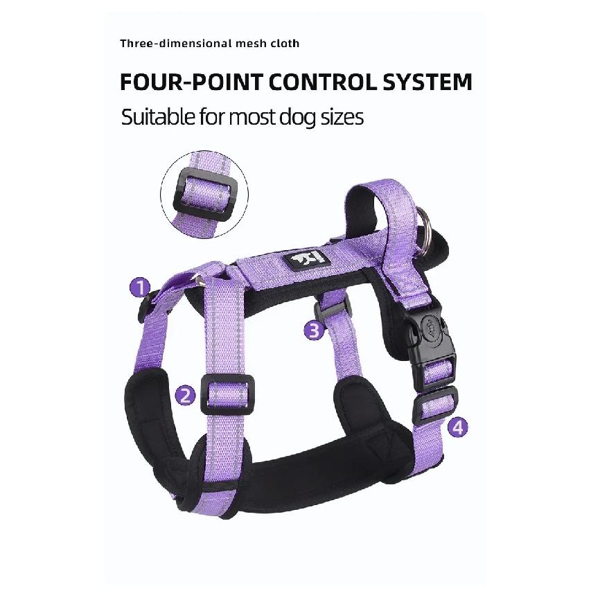 Harnesses and Wears Necklaces Harness With Dog Leash Classic Medium Small Dogs Pet Accessories Chest Puppy Collar Big Accessory