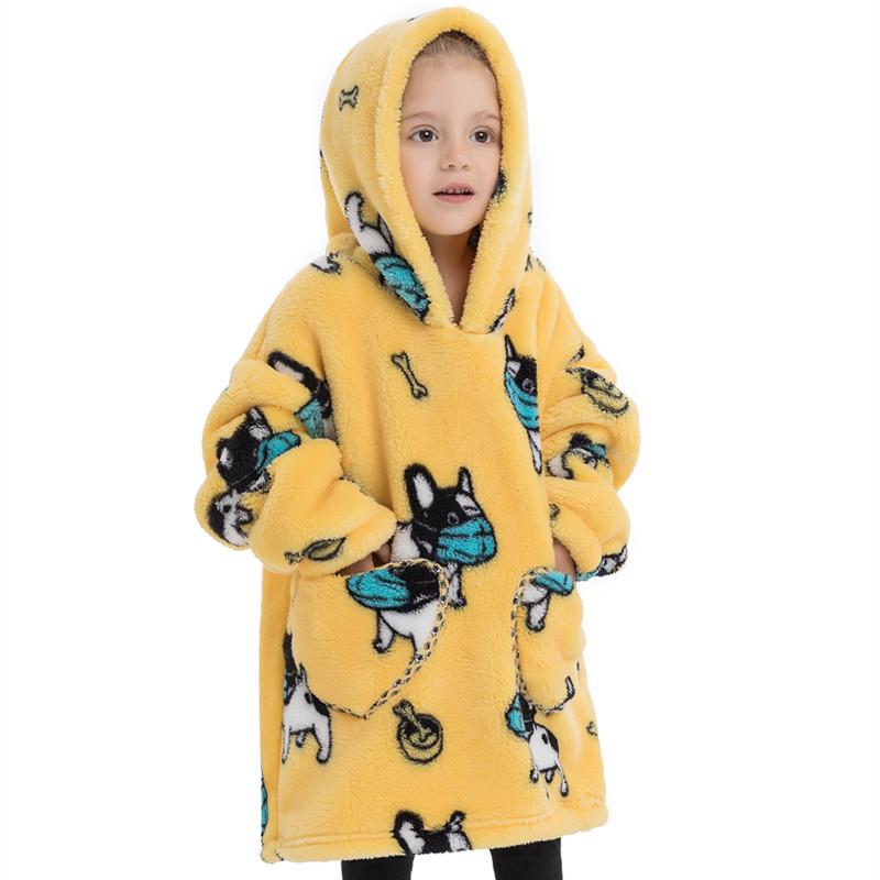 Herbst/Winter Übergröße Kapuzen-Decke - Unisex, Warm, Lockere Passform für Paare