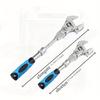 5 In 1 Adjustable Ratchet Wrench Set - with 180-degree Folding, Swivel Head and Adjustable Torque - Versatile Tool, Easy To Grip and Versatile