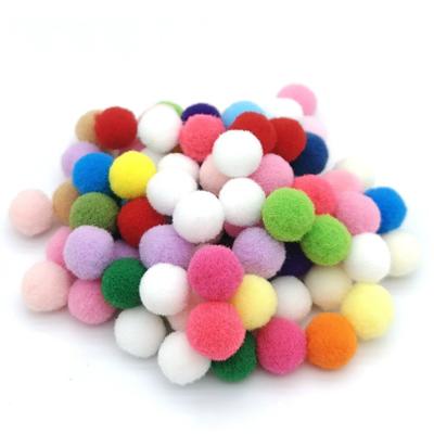 10-30Mm Mix Pompom Small Fuzz Ball Fluffy High Elasticity Soft Pompoms Diy Pom Pom Kid Toy Crafts Materials Home Wedding Decor