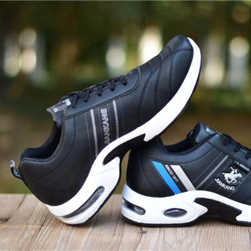 Brand Male Running Shoes Air Cushion Men's Sneakers Large Size 46 Breathable Men's Shoes Fashion Platform Sport Shoes for Men