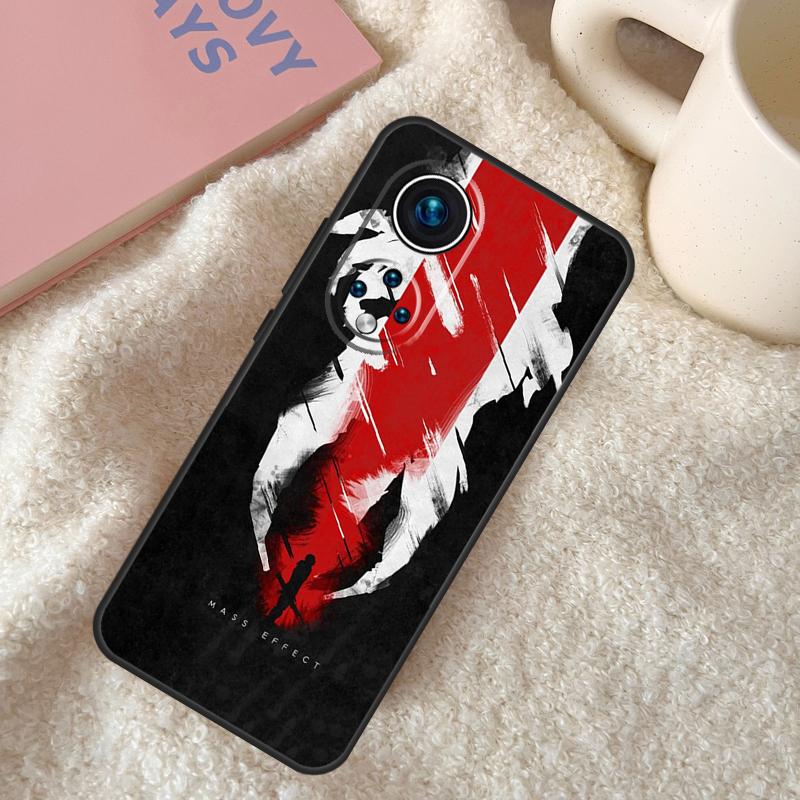 N7 Mass Effect Case For Honor X9c X8a X8b X9b X9a X8 X9 50 70 90 Lite Honor 200 Lite Magic 5 6 7 Pro Coque