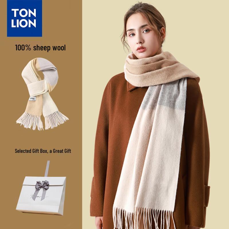 Tangshi Women's Winter Wool Scarf & Shawl