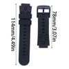 Silicone Watchband 16mm Watch Bracelets Wear Resistant Watch Straps Scratchproof Children Watch Wriststrap Belt