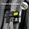 LED COB Flashlight 600LM Type-C Rechargeable Mini Portable Torch Pocket Work Light Magnetic Waterproof Lantern for Outdoor Camping Emergency