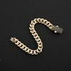 Fashion Monaco Anklet 4N6N8N23cm25cm High Quality 14K Gold Plated Anti-fading Anklet for Men and Women