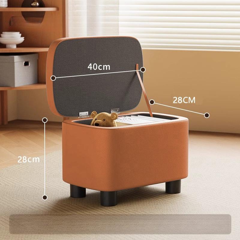 Multi Functional Stool Shoe Changing Chair Simple Modern Storage Stool Multifunctional Living Room Coffee Table Sofa Footstool