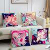 Kawaii A-alien Anime S-stage Cushion Cover For Pillow Printing Sofa Decoration Home Car Room Coffee Shop Office NordicSimplicity