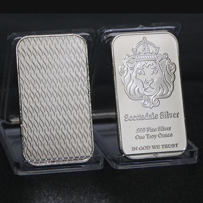 Lion Carriage Goddess Silver-Plaque Commemorative Coin