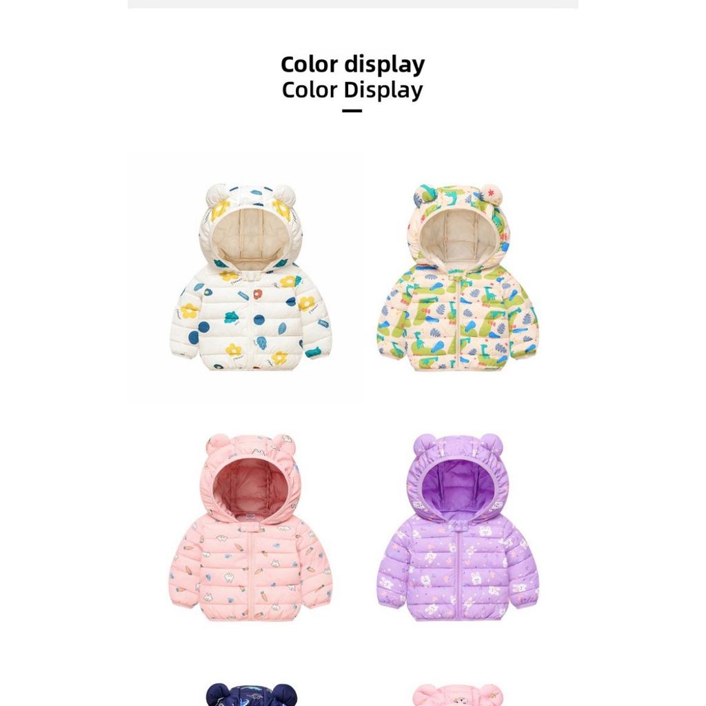 Children's Clothing, Children's Cotton Clothes, Baby Cotton Clothes, Boys' and Girls' Autumn and Winter Warm Jackets, Baby Winter Tops