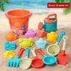 Children's Beach Toy Car, Baby's Water Play and Sand Digging Tool, Hourglass Shovel Bucket, Sand Set, Sand Pool Set