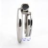 Male Penis Lock Chastity Metal Device Flat Round Hole Urethral Metal Chastity Devices Cages For Men Sex Toys Penis Bondage