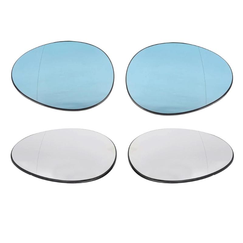 Left/Right Wing Mirror Glass 51169803193 51162755625 51169803194 51162755626 for R55 Rearview Mirror Glass Replacement
