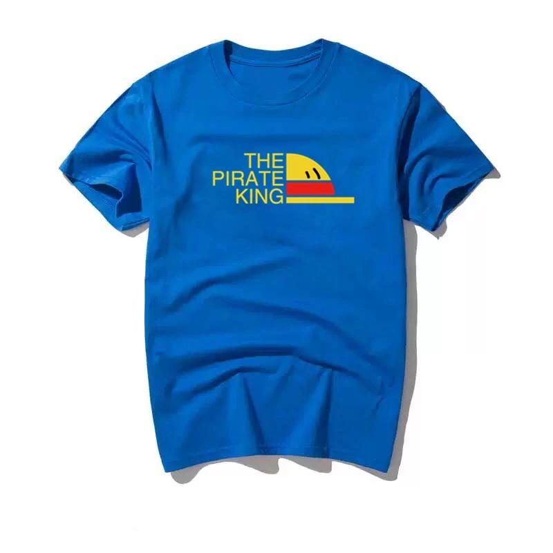 Summer cotton breathable sweat absorbing short sleeved T-shirt