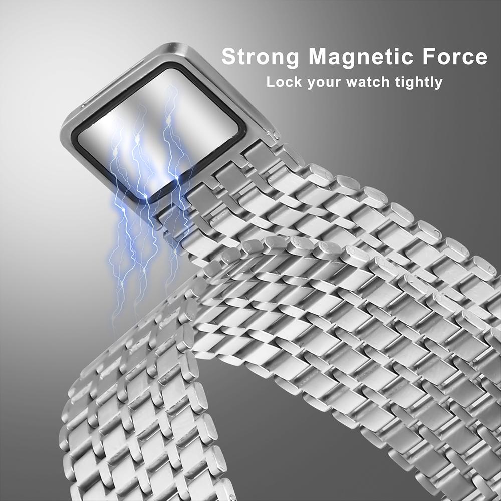 Stainless Steel Strap for Samsung Galaxy Ultra Watch 47mm Bands Man Correa Magnetic Bracelet for Galaxy Watch Ultra 47 Mm Metal
