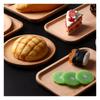 Wooden Cafe Tray, Bamboo Tray, Rectangular Tray, Wooden Cafe Tray, Tea Mat, Saucer, Snack Tray, Kids' Plate, Rectangular, Meal Tray, Tea, Coffee