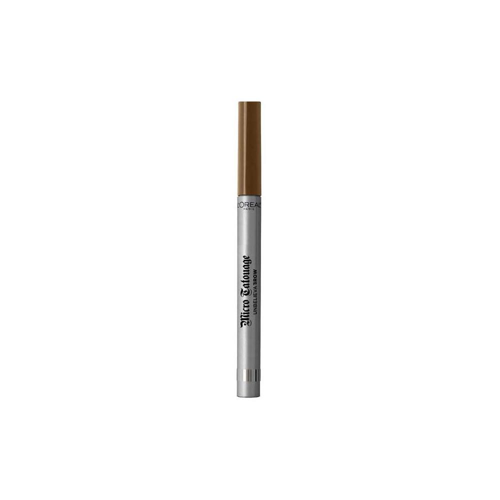 L'Oréal Paris Unbelieva Brow Micro Tattoo Eyebrow Pencil - 104 Chestnut - 
