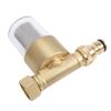 40 Micron Reusable Sediment Filter PP Brass Inline Water Filter for Washing Machine Shower Garden Hoses