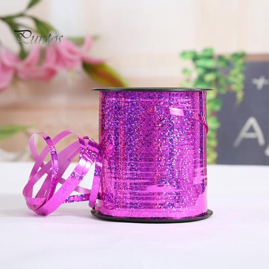 500 Yards Curling Ribbon Glitter Shiny Ballon Ribbon String Roll for Gift Wrapping Crafts Party Decorations