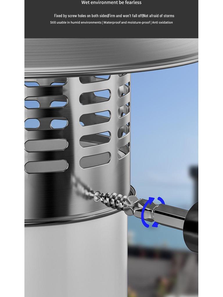 Breathable Umbrella-Style Stainless Steel Chimney Cap for Roof and Terrace Ventilation