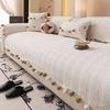 Special-Shaped Cream Wind Sofa Cushion Universal In All Seasons  New Non-Slip Seat Cushion One-Piece Straight Row Cushion