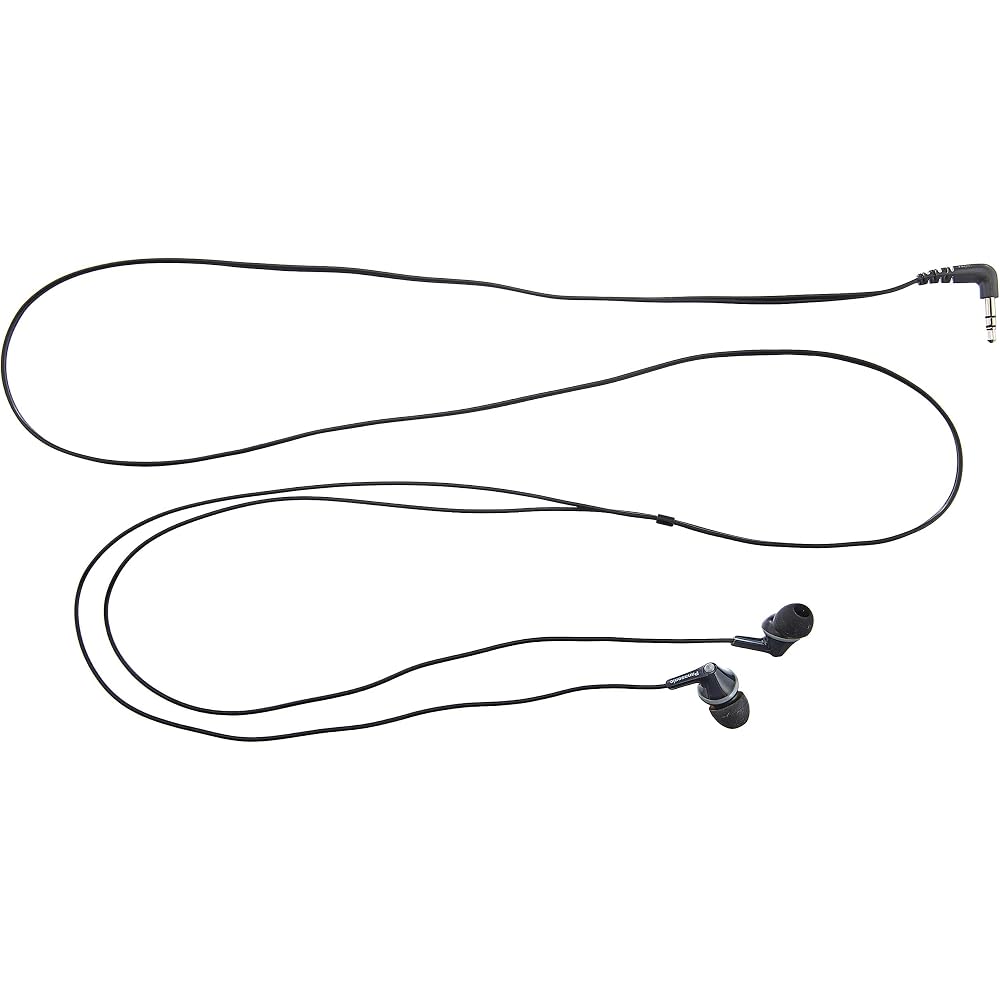 Panasonic Ergofit Stereo Earphones Black