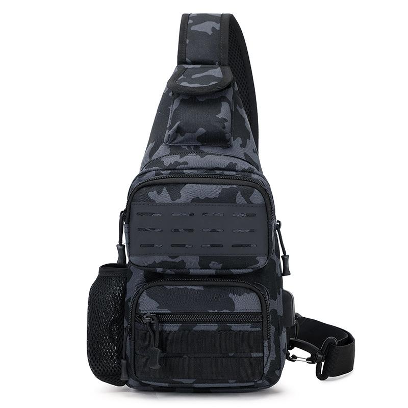 

Мужская нагрудная сумка, Мужская одноплечевая сумка кроссбоди, Нагрудная сумка большой вместимости, Толстая и прочная маленькая сумка кроссбоди