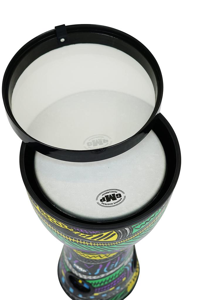 Suzuki GMP Kids Djembe Set 12 Inch 3 Size Set Smaller Djembe Can Be Stored In the Main Unit Purple GMND-AIR-17C 8, 10, Yellow, Green,