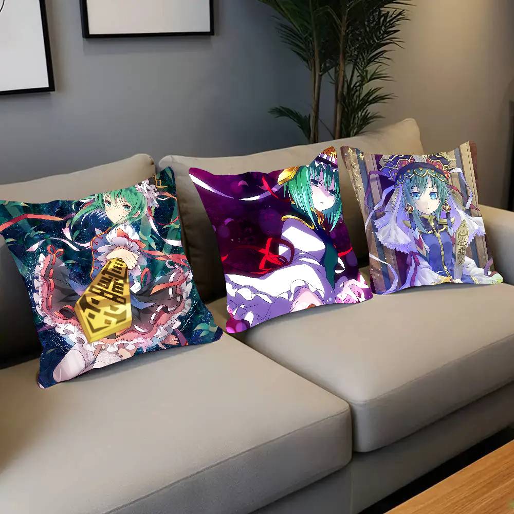 Shiki Eiki Eiki Shiki Anime Pillow Case Square Pillow Bedroom Sofa Leisure Comfort Cushion Car Home Decoration