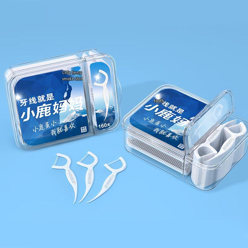 Little Deer Mom Fine Dental Floss Picks