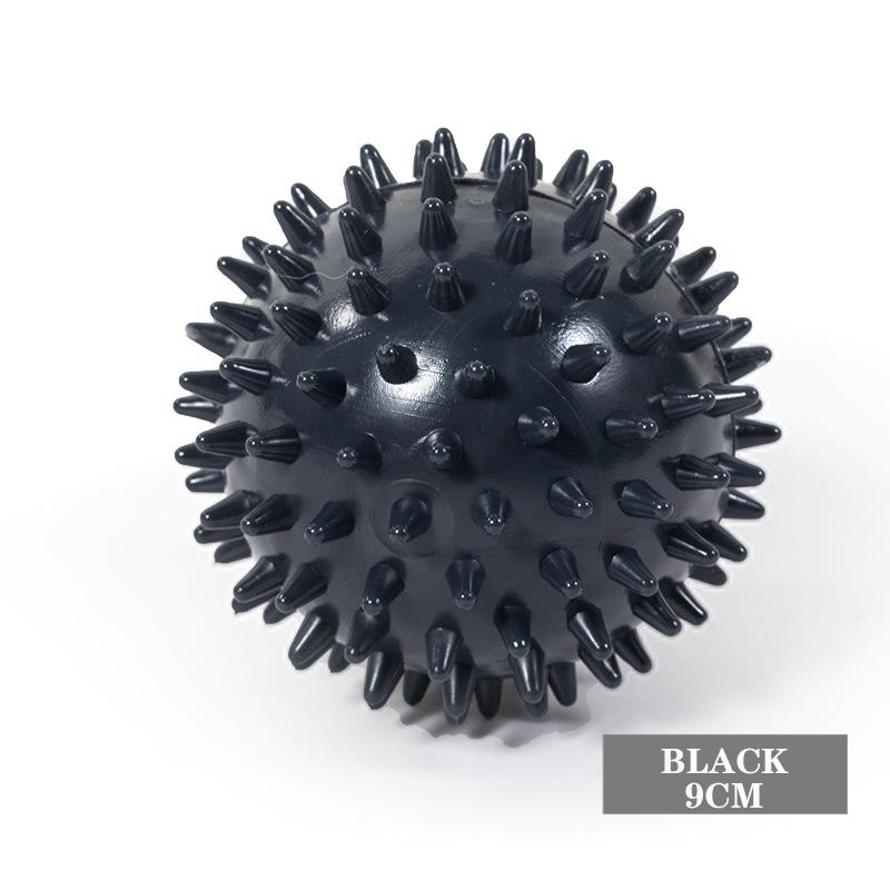 Durable PVC Spiky Massage Ball Trigger Point Sport Fitness Hand Foot Pain Relief Plantar Fasciitis Reliever Hedgehog 9cm Balls