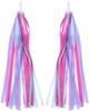 Colorful Tassel Streamers: Decorative Handlebar Ribbons for Children's Balance Cars