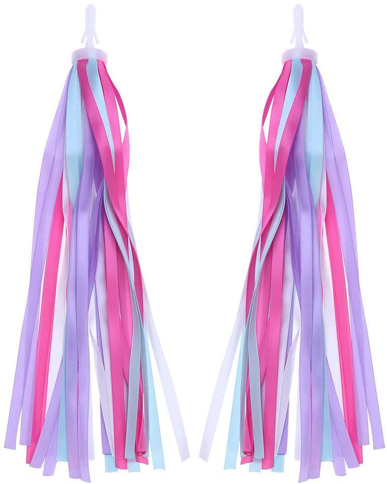 Colorful Tassel Streamers: Decorative Handlebar Ribbons for Children's Balance Cars