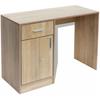 Vidaxl Schreibtisch mit Schublade und Schrank in Eichenfarbe 100x40x73 cm