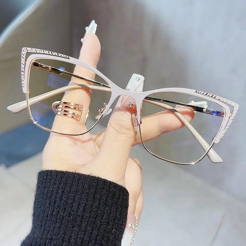 Blue Light Blocking Women Designers Eyeglasses Optical Spectacle Computer Eye Protection Glass Fashion Eyewear Computer Goggles