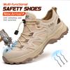 Summer Ultralight Safety Work Shoes Breathable Protective Anti-Stabbing Anti-Smashing Comfortable Sneakers