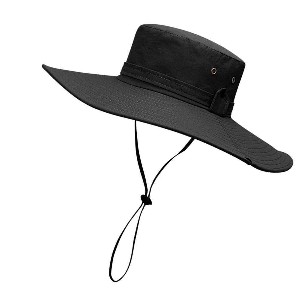 Sun Hat UV Protection Quick Drying Foldable Wide Brim Fishing Hat Sun Bucket Hat for Outdoor Hiking Camping