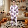 Prints Family Matching Long Sleeve Tops+Pants Set Family Matching Sets
