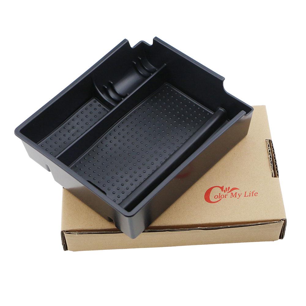 Color My Life Central Storage Box Armrest Arm Rest Glove Storage Box for Hyundai IX35 IX 35 2013 2014 2015 Car