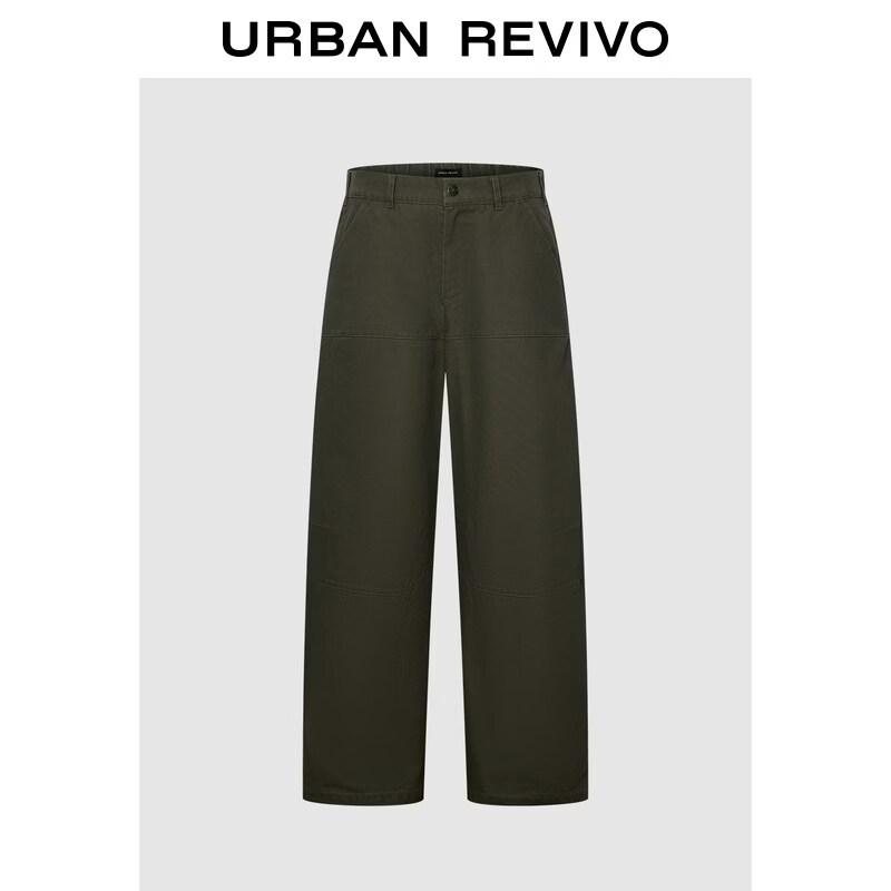 

UR2026 Women s Extra Long Curved Leg Cotton Cargo Pants M