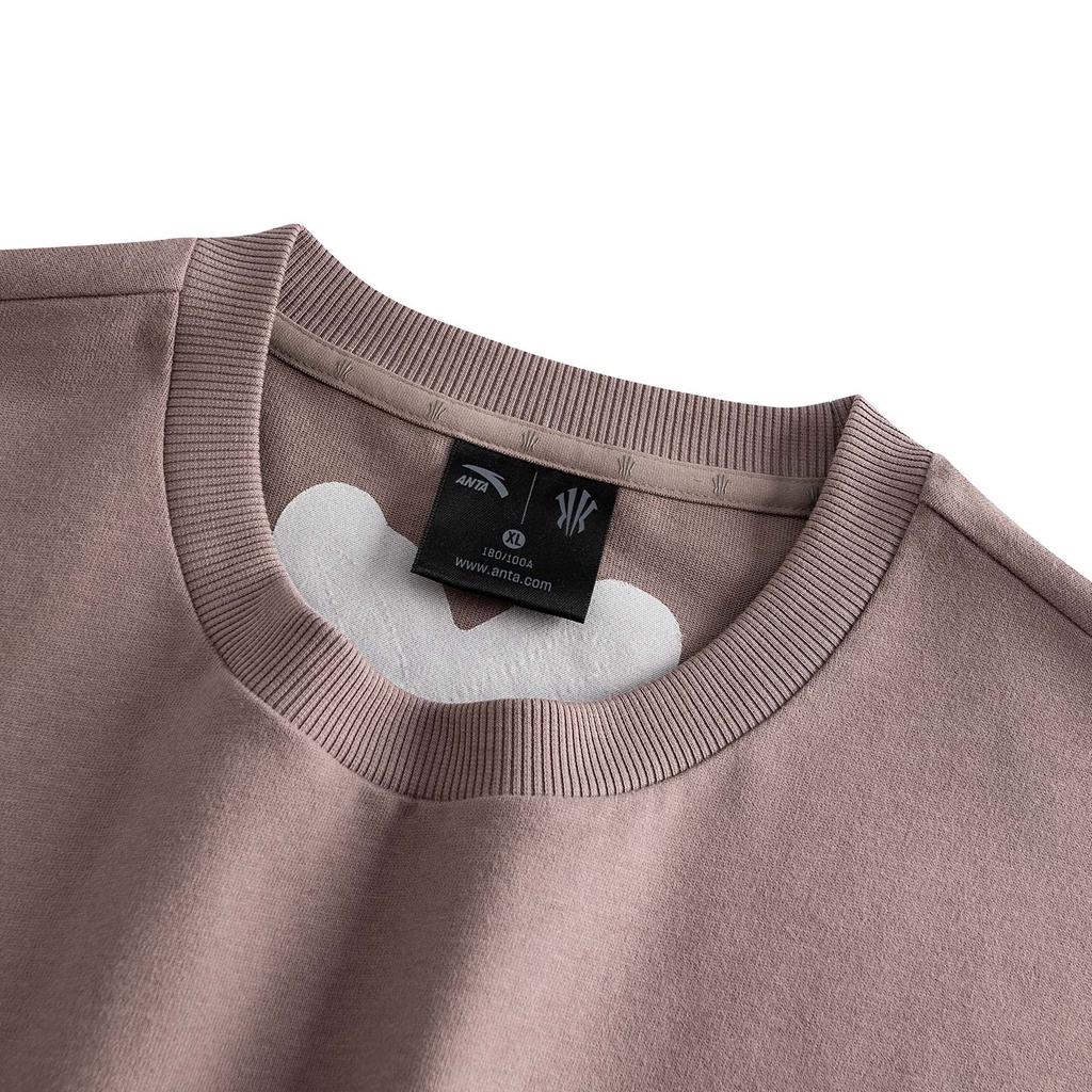 Anta Autumn Kyrie Basketball Series Casual Fashion Cotton T-Shirt Unisex Tops 972611102-4
