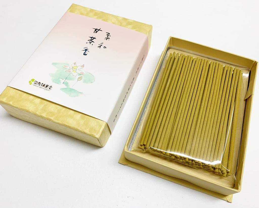 Awaji Umekundo Incense, Natural Fragrance, Gentle Sweet Tea Fragrance, 25g (Sandalwood, Frankincense, Purifying, Mini Size, #59)